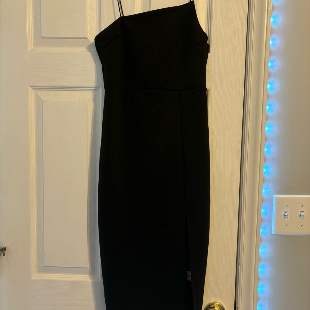 Elegant Black Bodycon Dress